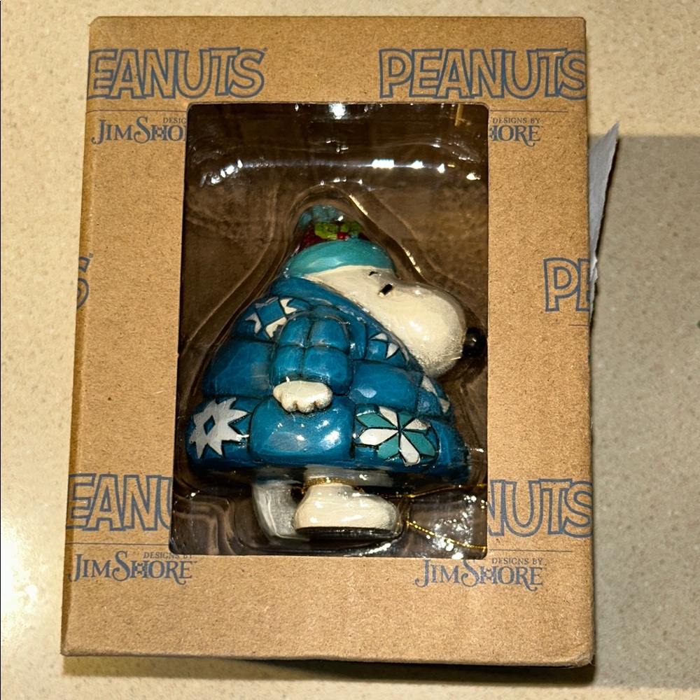 Jim Shore Peanuts Snoopy Puffer Jacket Mini Figurine 6013049 Lowest Price New